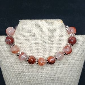 Fire quartz bracelet